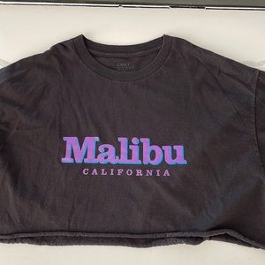 Oversized Brandy Melville crop top - Malibu